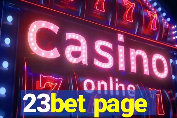 23bet page